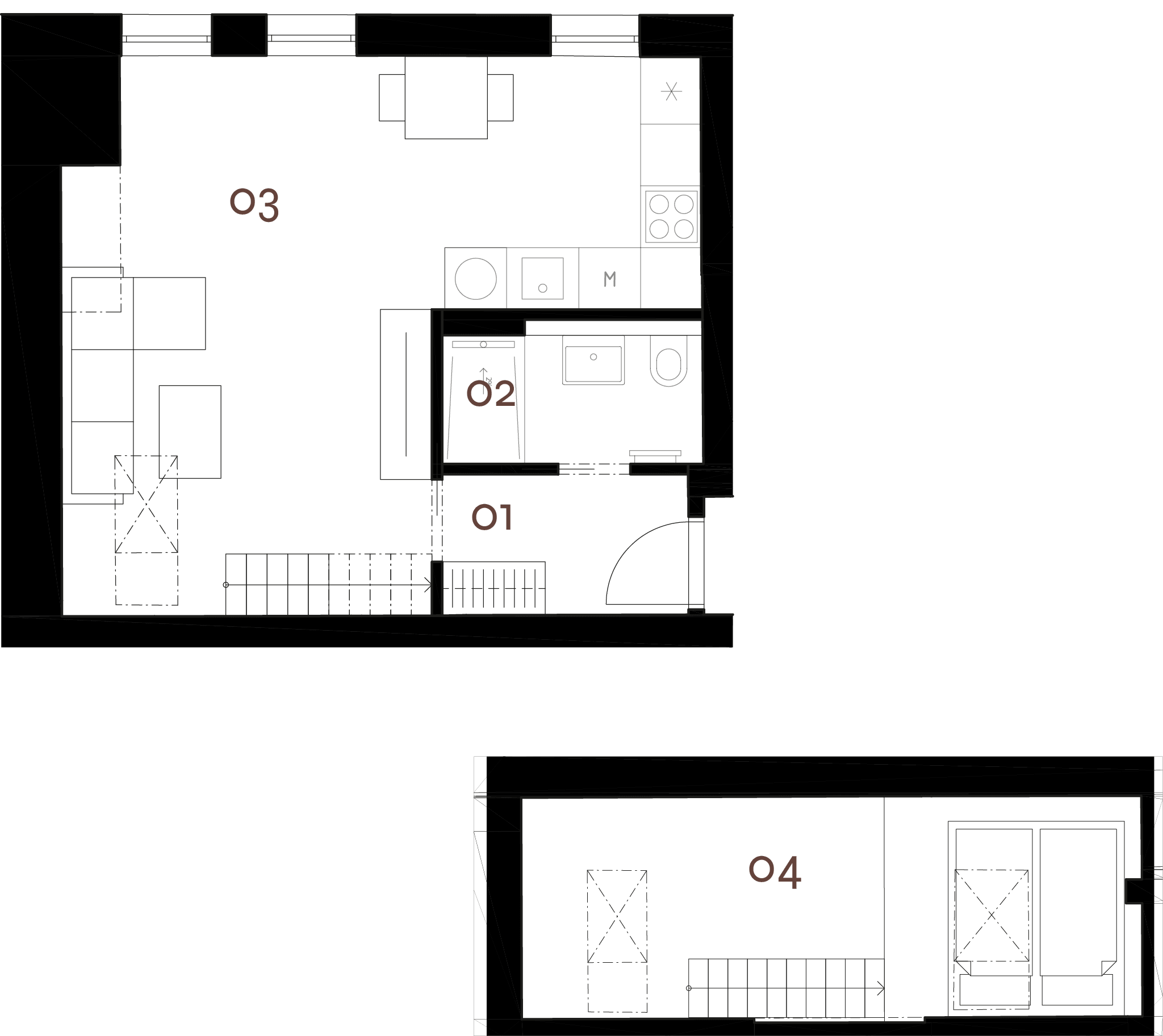Půdorys – Byt 6.02