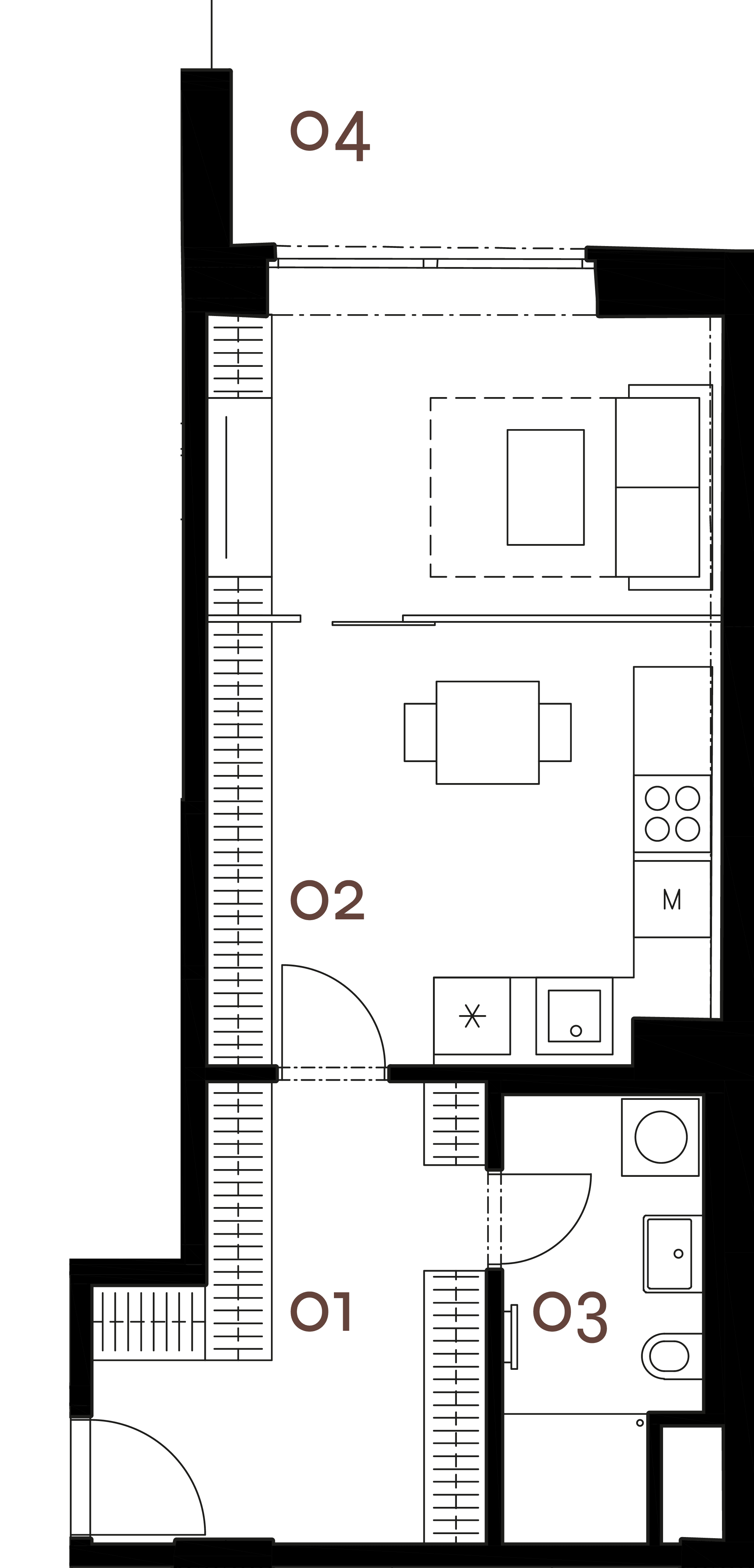 Půdorys – Byt S.01